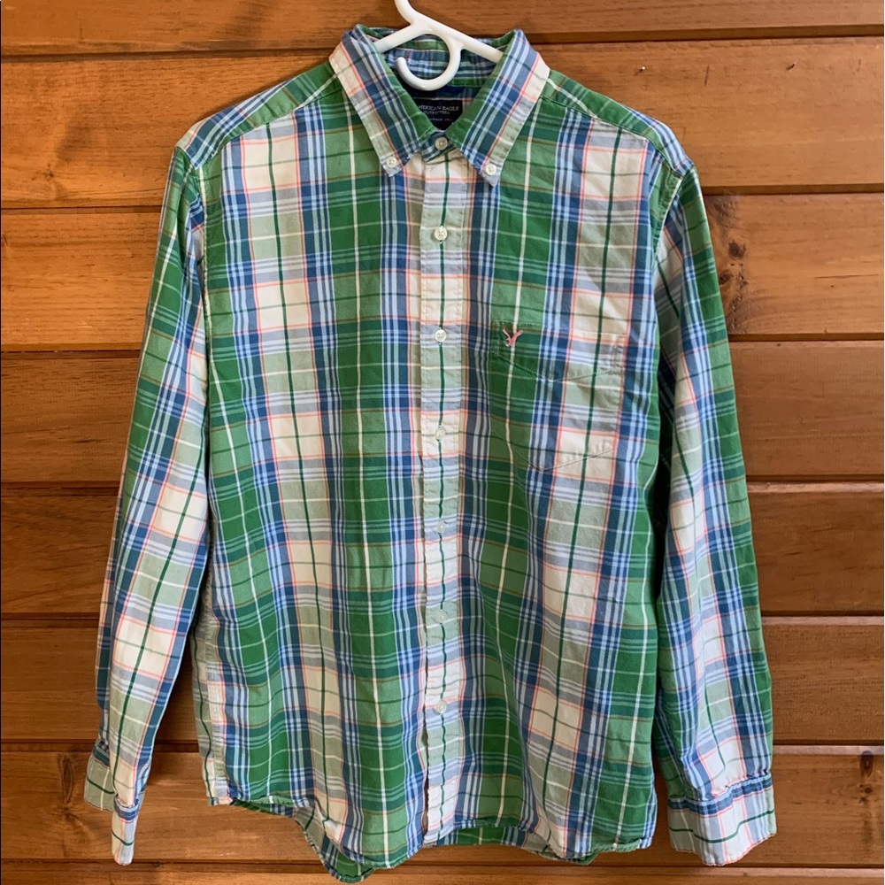 American Eagle Outfitters • Flannel Button-Down